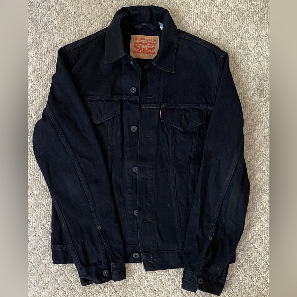 Levi's Men's Trucker Jacket Last Nite Medium